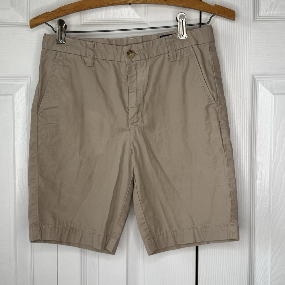 Vineyard Vines Breaker‎ Shorts Khaki Girls Size 10 Adjustable Waist